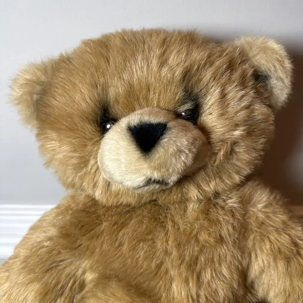 Vintage 1982 Avanti Wallace Berrie Jockline Italy Teddy Bear Plush 20”